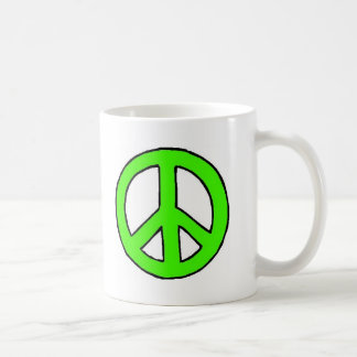 Peace Green Mug