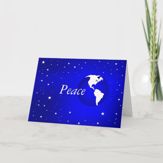 Peace Greeting Card (Front)