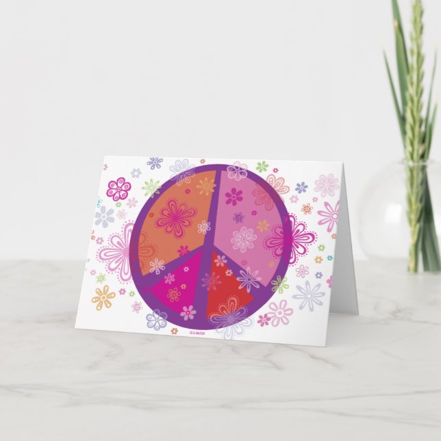 Peace Greeting Card (Front)