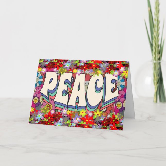 Peace Greeting Card (Front)
