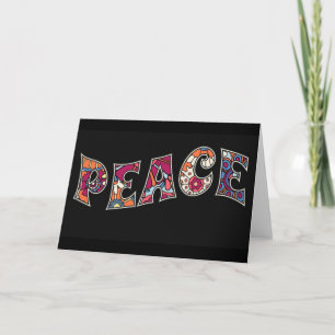 Peace Greeting Card