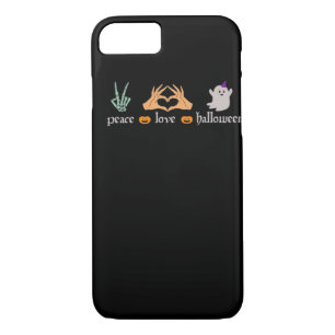 Peace Halloween Peace Sign Skeleton Witch's Hands  Case-Mate iPhone Case