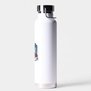 Peace Hand Australian Shepherd Christmas Lights Wo Water Bottle