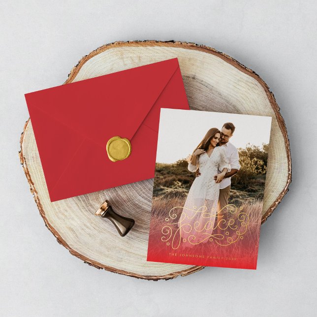 Peace hand lettering Red (Creator Uploaded)