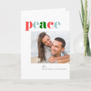 Peace Holiday ADD YOUR FAMILY PHOTO