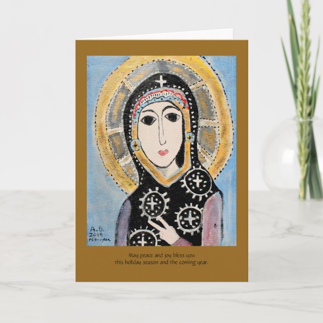 peace holiday card (Front)