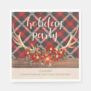 Peace Hope and Love Holiday Unicorn Napkin