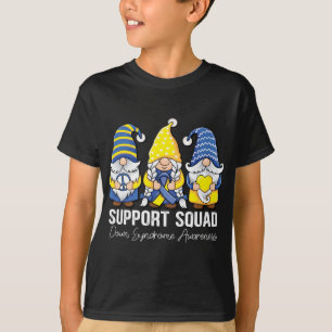 Peace hope Love gnomes support Down Syndrome Aware T-Shirt