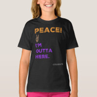 Peace! I'm Outta Here—Students Last Day of School