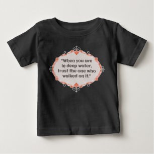 Peace in deep waters baby T-Shirt