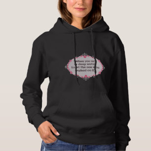 Peace in deep waters hoodie