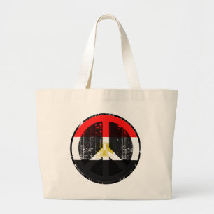 Peace In Egypt Large Tote Bag