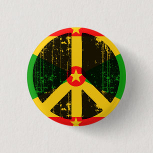 Peace In Greneda 3 Cm Round Badge