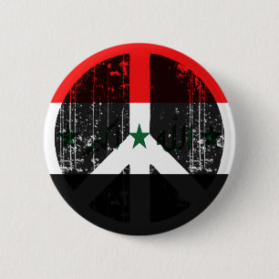 Peace In Iraq 6 Cm Round Badge
