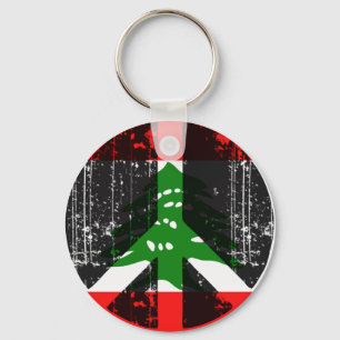 Peace In Lebanon Key Ring