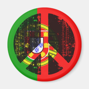 Peace In Portugal Magnet