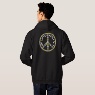 PEACE IN THE MIDDLE EAST - GEOMETRIC BUTTERFLY HOODIE