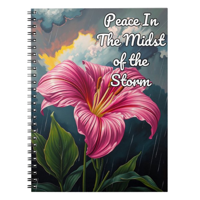 Peace In The Midst Of The Storm Journal (Front)