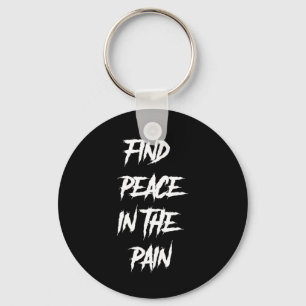 Peace In The Pain Mental Health Suicide Awareness Key Ring