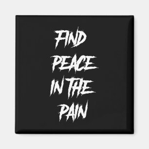 Peace In The Pain Mental Health Suicide Awareness Magnet