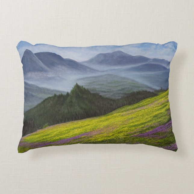 "Peace In The Valley" Decorative Cushion (Front)