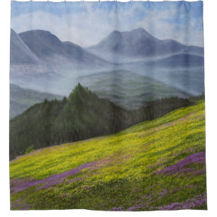 "Peace In The Valley" Shower Curtain