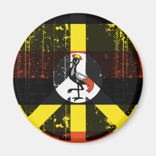 Peace In Uganda Magnet