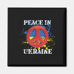 Peace In Ukraine Magnet