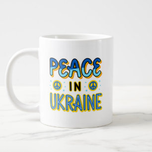 Peace in Ukraine Speciality Jumbo Mug