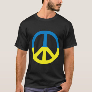 Peace In Ukraine. Stand With Ukraine. Support For T-Shirt