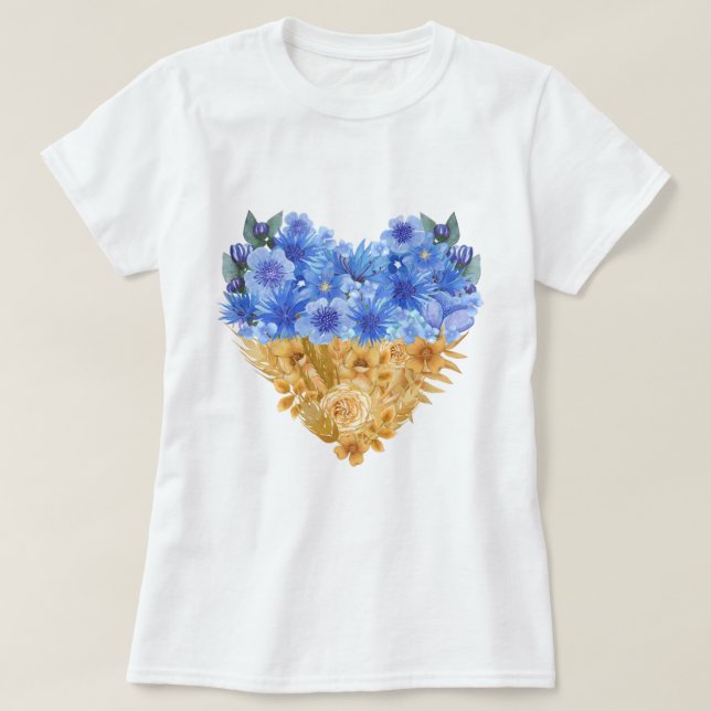 Peace in Ukraine T-Shirt (Design Front)
