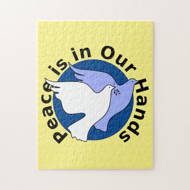 PEACE IS IN OUR HANDS JIGSAW PUZZLE (Vertical)
