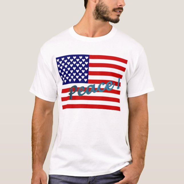 Peace is patriotic T-Shirt (Front)