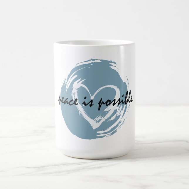 Peace is Possible Coffee Mug (Center)