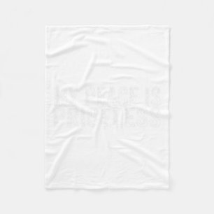 Peace Is Priceless Mental Health Awareness Self Lo Fleece Blanket