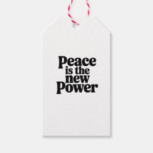 Peace is the New Power Gift Tags