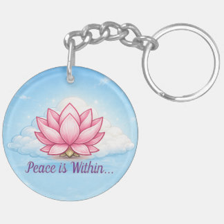 Peace is within key ring