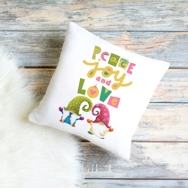 Peace Joy and Love Cushion (Creator Uploaded)