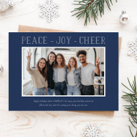 Peace Joy Cheer Business Corporate Team Photo