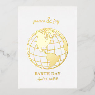 Peace & Joy Save Our Planet Logo Mother Earth Day