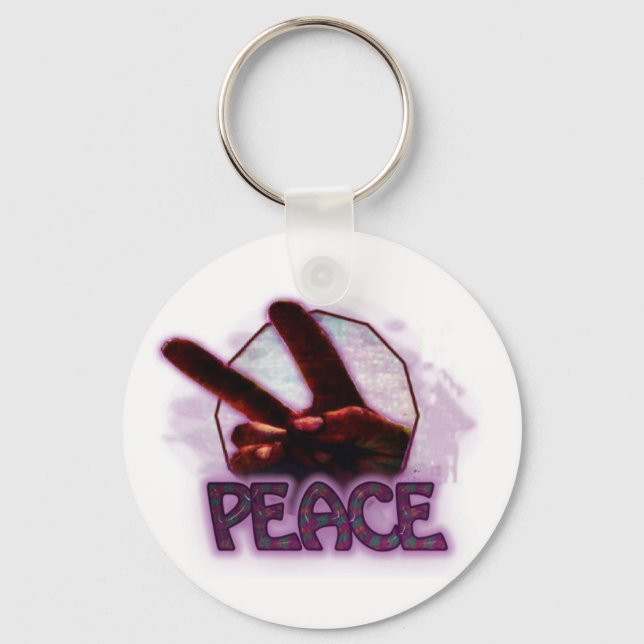 Peace Key Ring (Front)