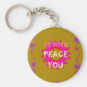 Peace Key Ring