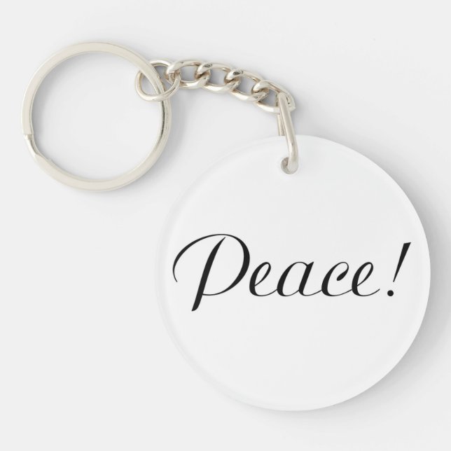 PEACE KEY RING (Front)