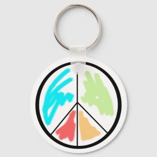 peace key ring