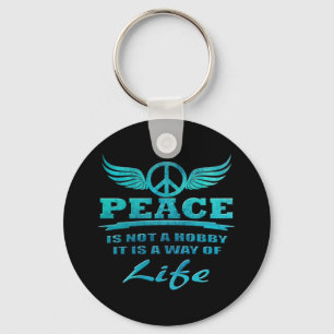 peace key ring