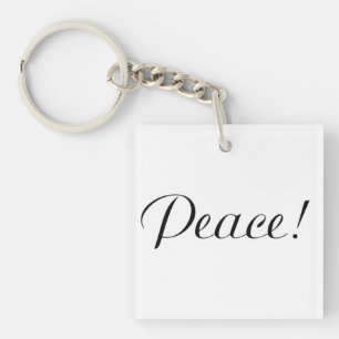 PEACE KEY RING