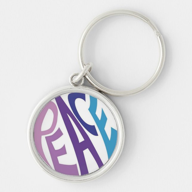 PEACE  KEY RING (Front)