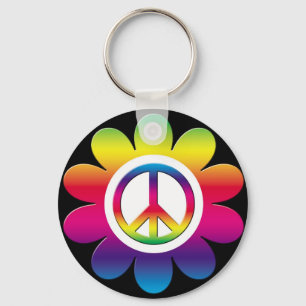 Peace Key Ring