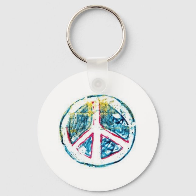peace key ring (Front)