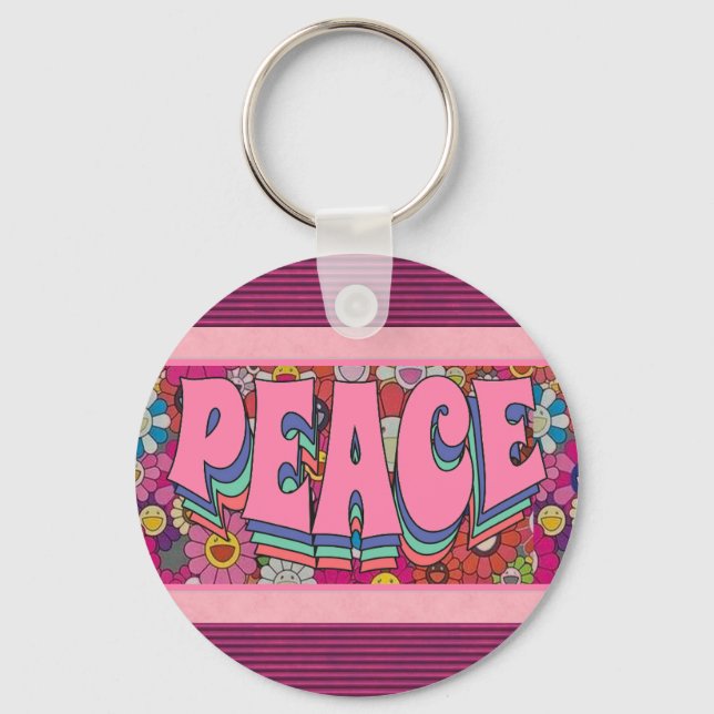 Peace Keychain (Front)